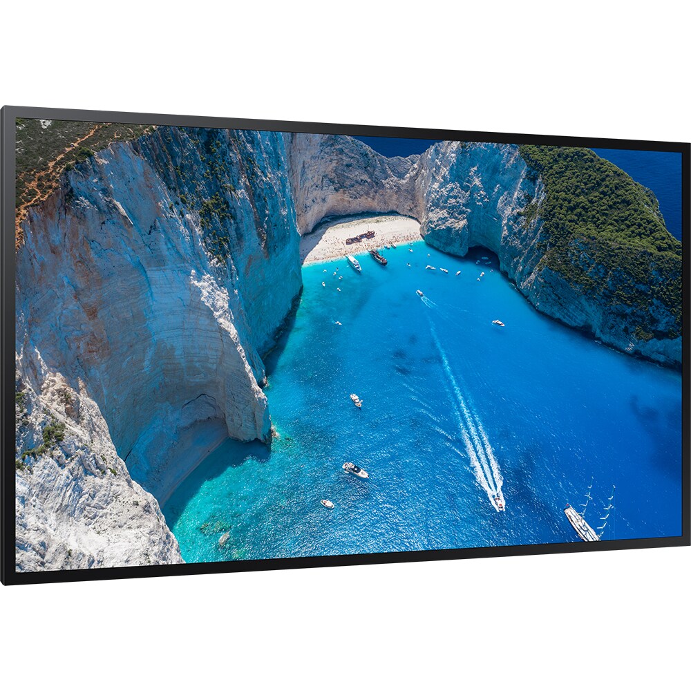 Display profesional exterior SAMSUNG OM75A LH75OMAEBGBXEN, 75", UHD 4K, 60 Hz, Wi-Fi, negru