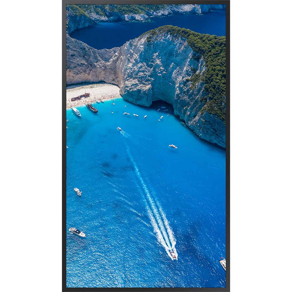 Display profesional exterior SAMSUNG OM75A LH75OMAEBGBXEN, 75", UHD 4K, 60 Hz, Wi-Fi, negru