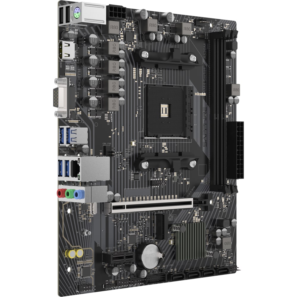 Placa de baza SAPPHIRE A520M-E, Socket AM4, mATX