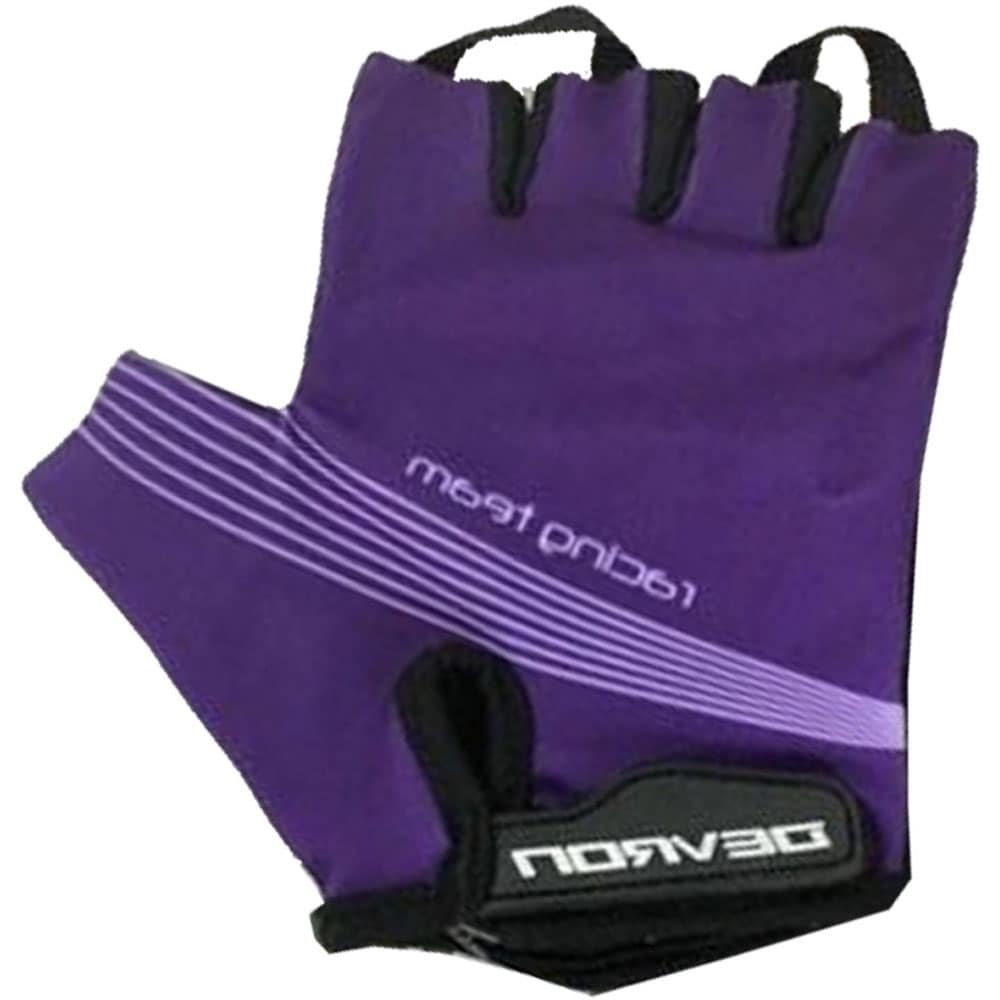 Manusi ciclism DEVRON 8542 Racing Team Lady, M, negru-violet