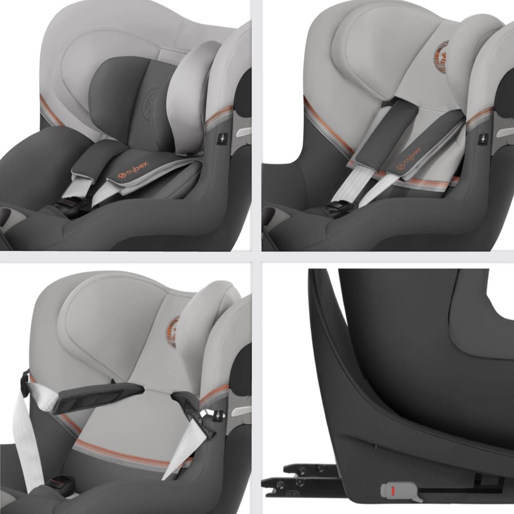 Scaun auto CYBEX Sirona SX2 i-Size 522002049, Isofix, 0-18 kg, gri