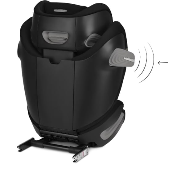 Scaun auto CYBEX Solution S2 i-Fix 522002259, Isofix, 15-36 kg, negru