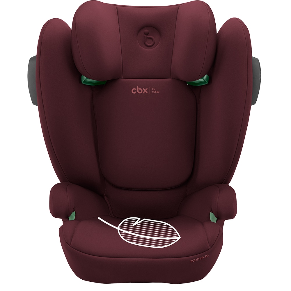 Scaun auto CYBEX Solution B3 i-fix 522003889, Isofix, 15-36kg, i-Size, rosu-negru