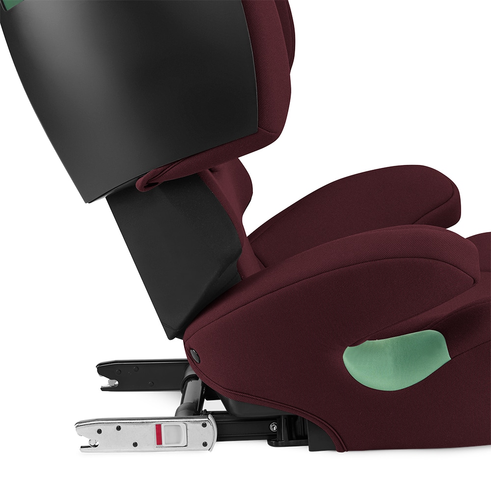 Scaun auto CYBEX Solution X i-Fix 522003959, Isofix, 15-36kg, R44, rosu-negru