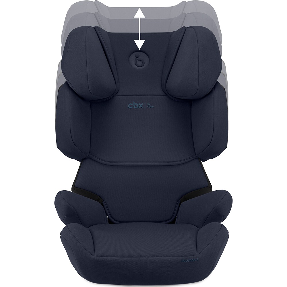 Scaun auto CYBEX Solution X i-Fix 522003963, Isofix, 15-36kg, R44, albastru-negru