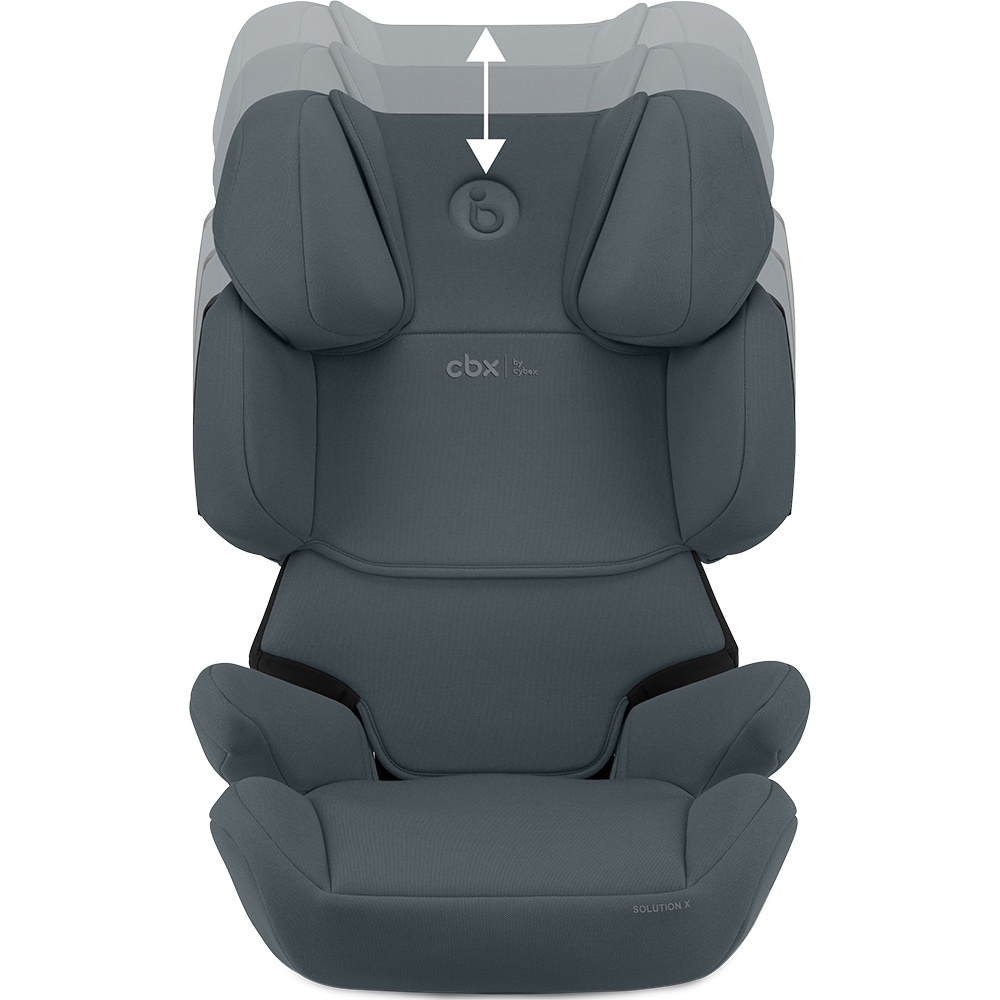 Scaun auto CYBEX Solution X i-Fix 522003967, Isofix, 15-36kg, R44, gri-negru