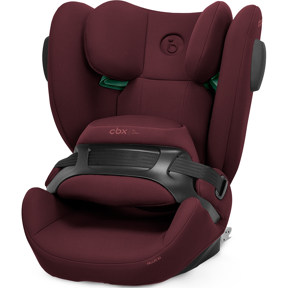 Scaun auto CYBEX Pallas B3 i-Size 523001235, Isofix, 9-36kg, R129, rosu-negru