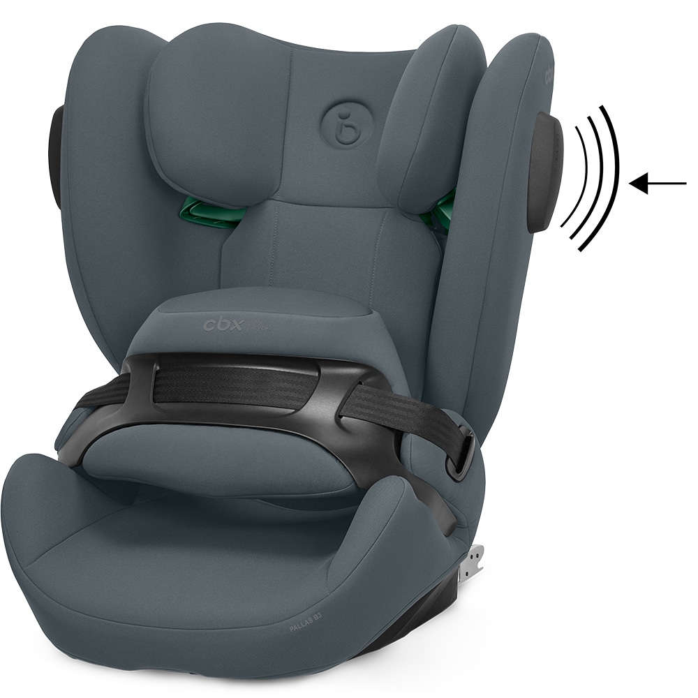 Scaun auto CYBEX Pallas B3 i-Size 523001237, Isofix, 9-36kg, R129, gri-negru