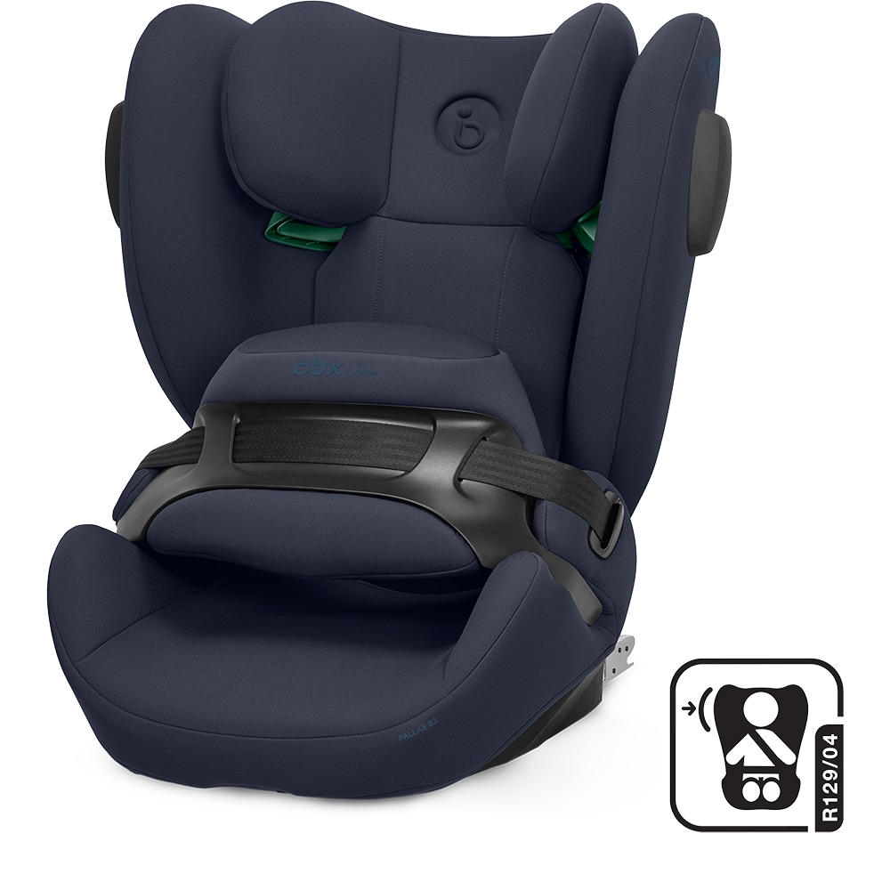 Scaun auto CYBEX Pallas B3 i-Size 523001239, Isofix, 9-36kg, R129, albastru-negru