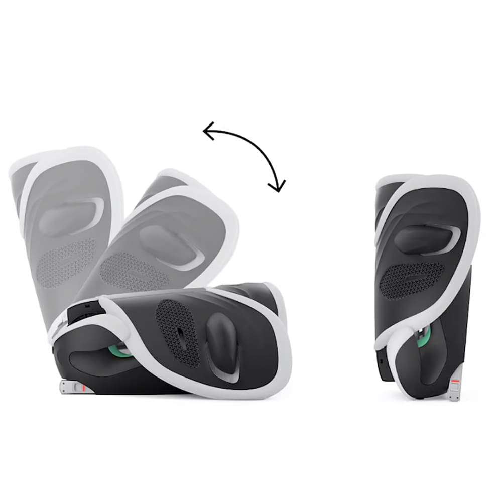 Scaun auto CYBEX Solution G2 i-Fix 524000655, Isofix, 15-36kg, i-Size, gri deschis-negru