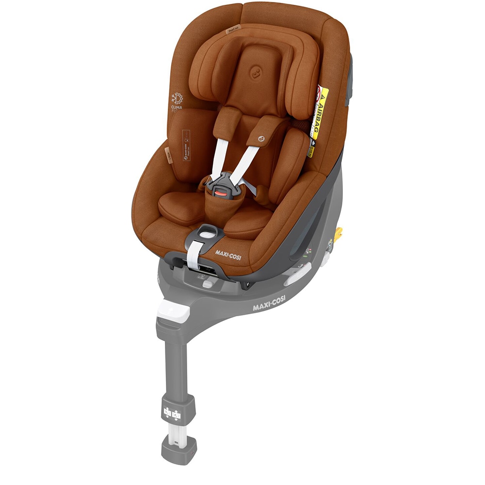 Scaun auto MAXI COSI Pearl 360 8045650110, Isofix, 0-18kg, I-Size, maro-negru