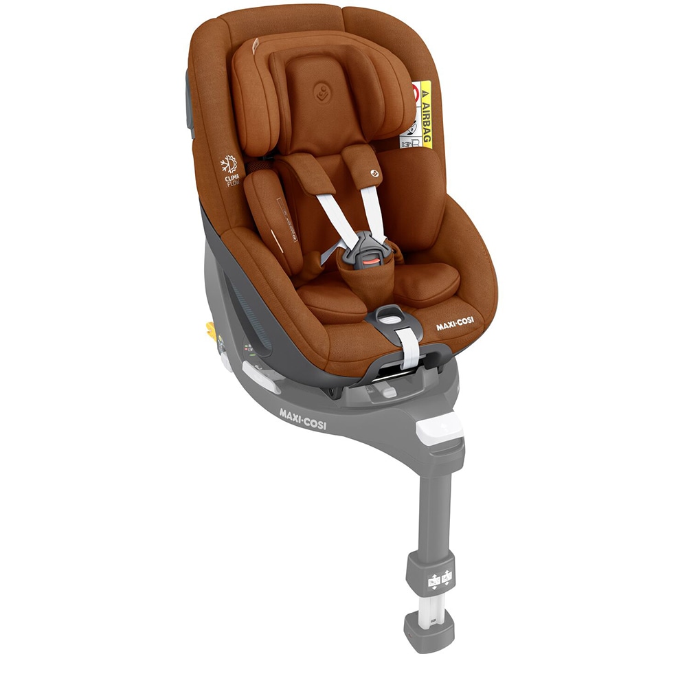 Scaun auto MAXI COSI Pearl 360 8045650110, Isofix, 0-18kg, I-Size, maro-negru