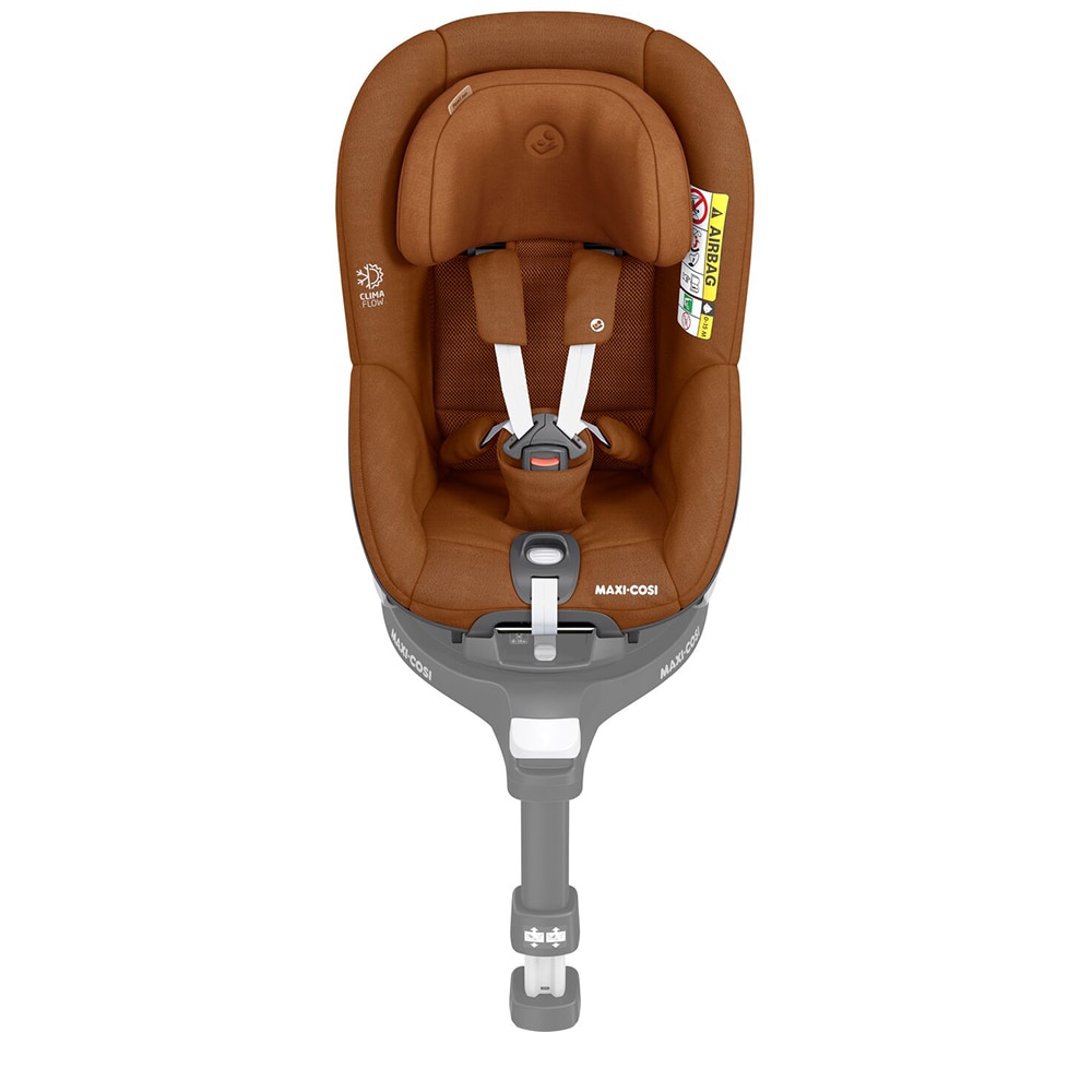 Scaun auto MAXI COSI Pearl 360 8045650110, Isofix, 0-18kg, I-Size, maro-negru