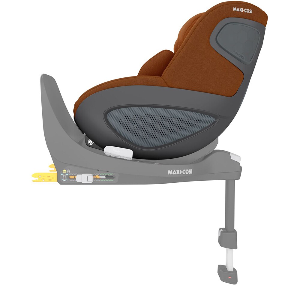 Scaun auto MAXI COSI Pearl 360 8045650110, Isofix, 0-18kg, I-Size, maro-negru