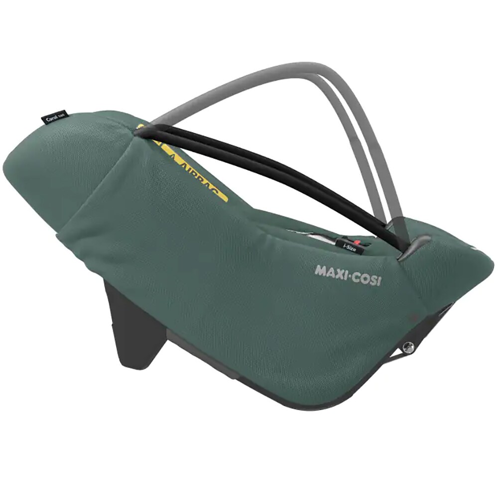 Scoica auto MAXI COSI Coral 360 Essential 8559047110, Isofix, 0-12kg, I-Size, verde-gri