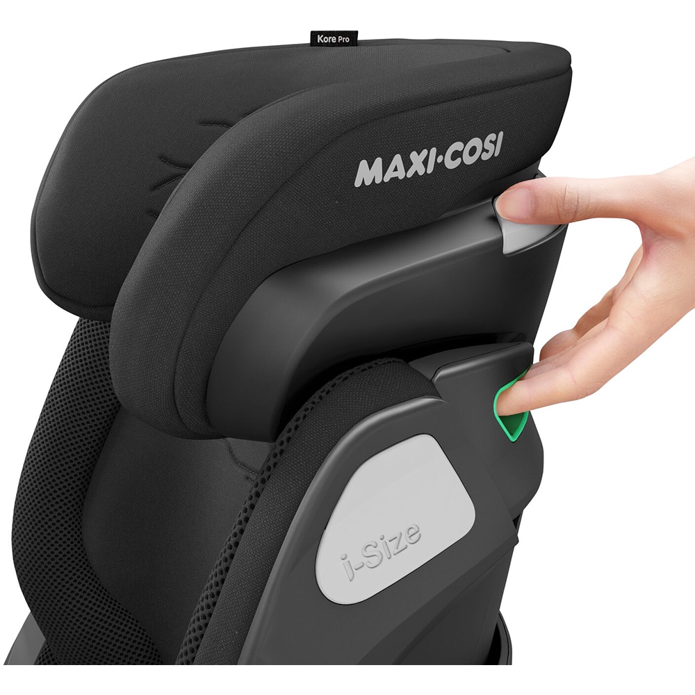 Scaun auto MAXI COSI Kore Pro 8741671110, Isofix, 15-36kg, I-Size, negru
