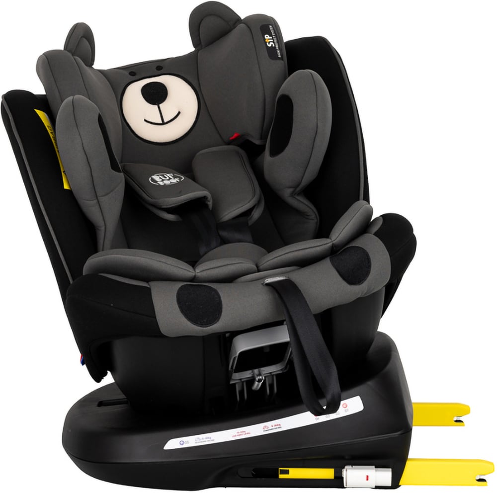 Scaun auto BUF BOOF Tweety Plus Deluxe rotativ 360 grade, Isofix, 0-36 kg, negru