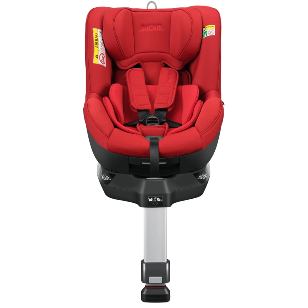 Scaun auto AVOVA Sperber-Fix 61 AV1110002, 5 puncte, 0-20 kg, R129, rosu-negru