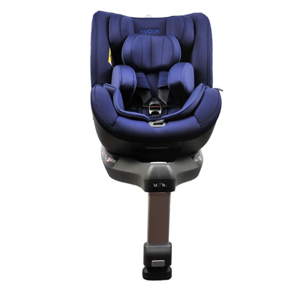 Scaun auto AVOVA Sperber-Fix 61 AV1110003, 5 puncte, 0-20 kg, R129, albastru inchis-negru