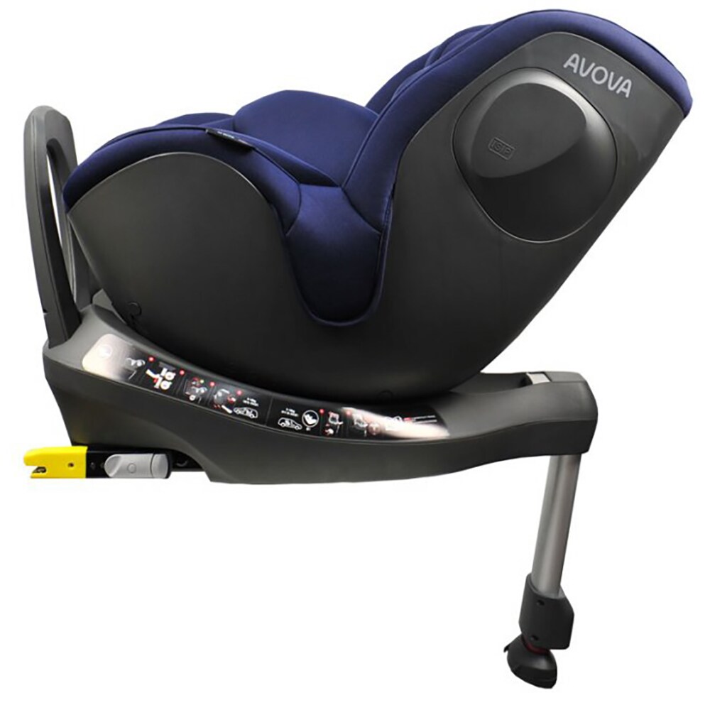 Scaun auto AVOVA Sperber-Fix 61 AV1110003, 5 puncte, 0-20 kg, R129, albastru inchis-negru