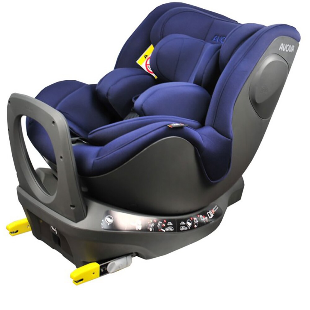 Scaun auto AVOVA Sperber-Fix 61 AV1110003, 5 puncte, 0-20 kg, R129, albastru inchis-negru