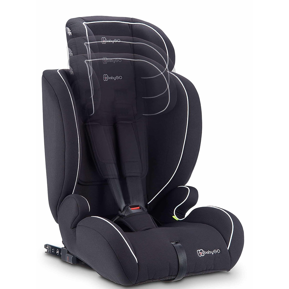 Scaun auto BABYGO FreeFix BGO2451, 5 puncte, 9-36kg, i-Size, negru