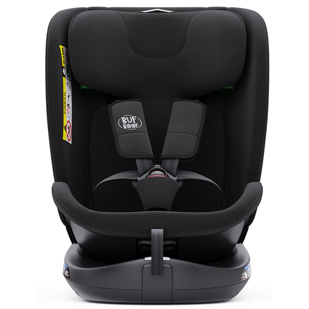 Scaun auto BUF BOOF B-Joy Deluxe rotativ 360 grade BJOYGREY, Isofix, 0-36 kg, i-Size, gri-negru
