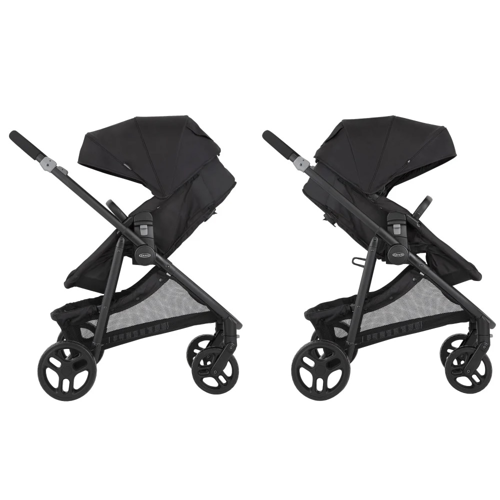 Carucior 2in1 GRACO Transform G8CT750BLC, 5 puncte, 0 luni+, negru