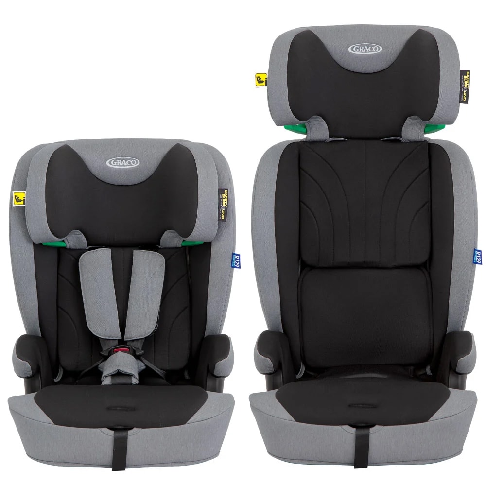 Scaun auto GRACO Energi GC2219BAME, Isofix, 9-36kg, I-Size, gri-negru