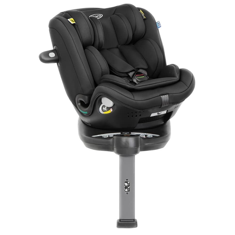 Scaun auto GRACO Turn2Me rotativ 360 GC2404AAMDN0, Isofix, 0-25kg, i-Size, negru