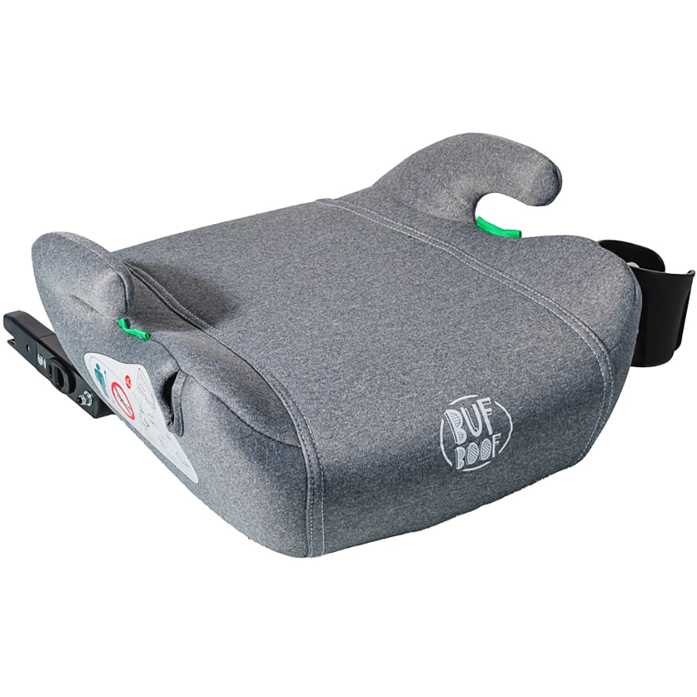 Inaltator BUF BOOF Hero i-Size HEROGRIDESCHIS, 5 puncte, 22-36 kg, gri deschis