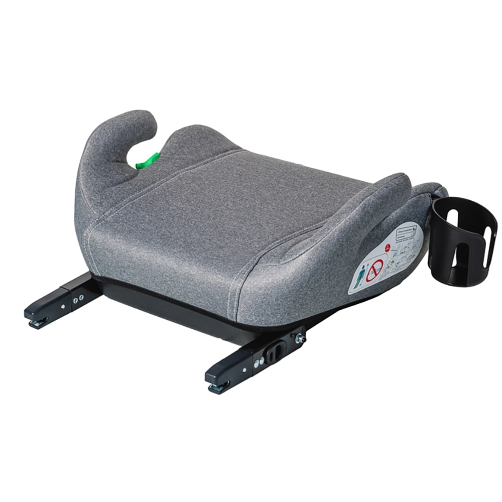 Inaltator BUF BOOF Hero i-Size HEROGRIDESCHIS, 5 puncte, 22-36 kg, gri deschis
