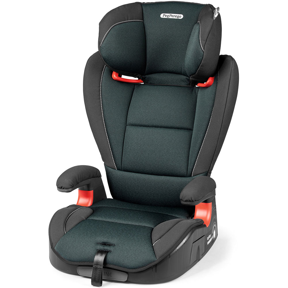 Scaun auto PEG PEREGO Viaggio 2-3 Flex IMVF000035UR, 3 puncte, 15-36kg, verde inchis-negru 