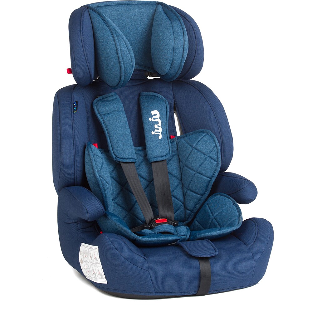 Scaun auto JUJU Pro Rider JU1200-PR-02, 5 puncte, 9-36kg, albastru