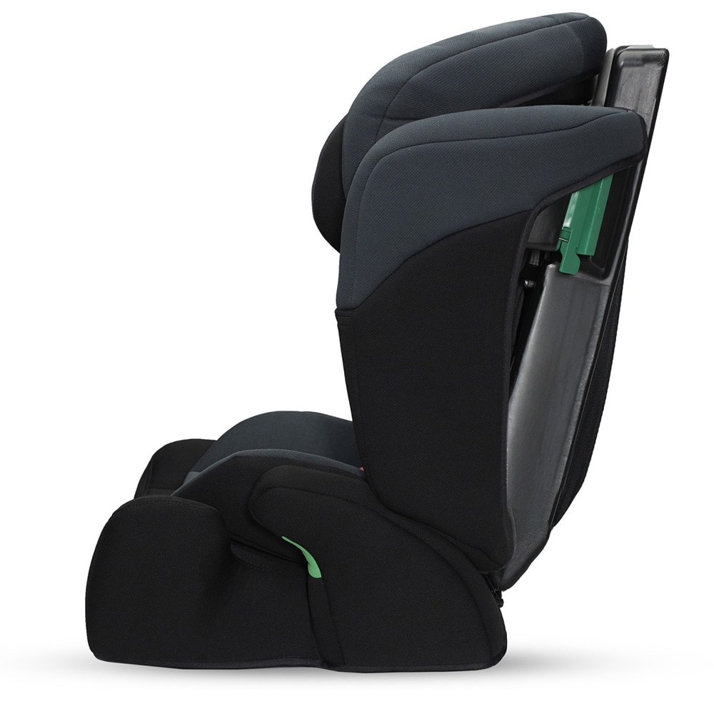 Scaun auto KINDERKRAFT Comfort Up KCCOUP02BLK, 5 puncte, 9-36 kg, R129, gri inchis-negru
