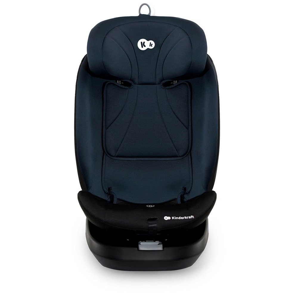 Scaun auto KINDERKRAFT I-Grow KCIGRO00BLK, 5 puncte, 0-36kg, R129, bleumarin-negru