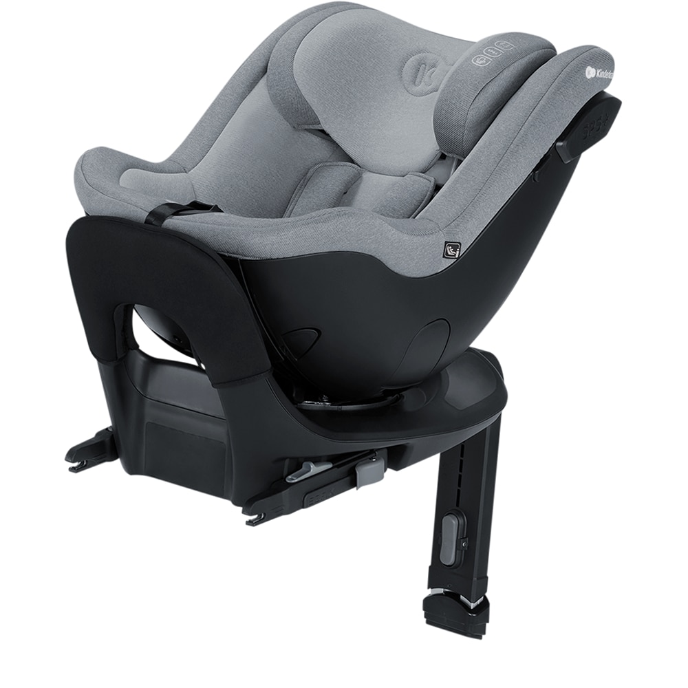 Scaun auto KINDERKRAFT I-Guard Pro KCIGUAPRGRY, 5 puncte, 9-25kg, i-Size, gri-negru