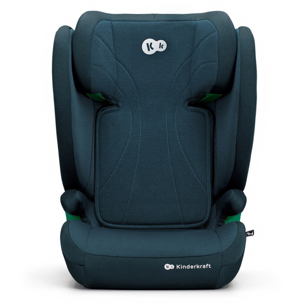 Scaun auto KINDERKRAFT Junior Fix 2 KCJUFI20BLU, Isofix, 15-36 kg, R129, albastru inchis-negru