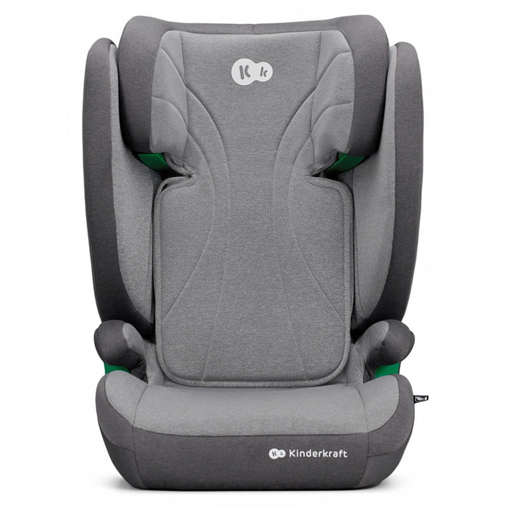 Scaun auto KINDERKRAFT Junior Fix 2 KCJUFI20GRY, Isofix, 15-36kg, R129, gri