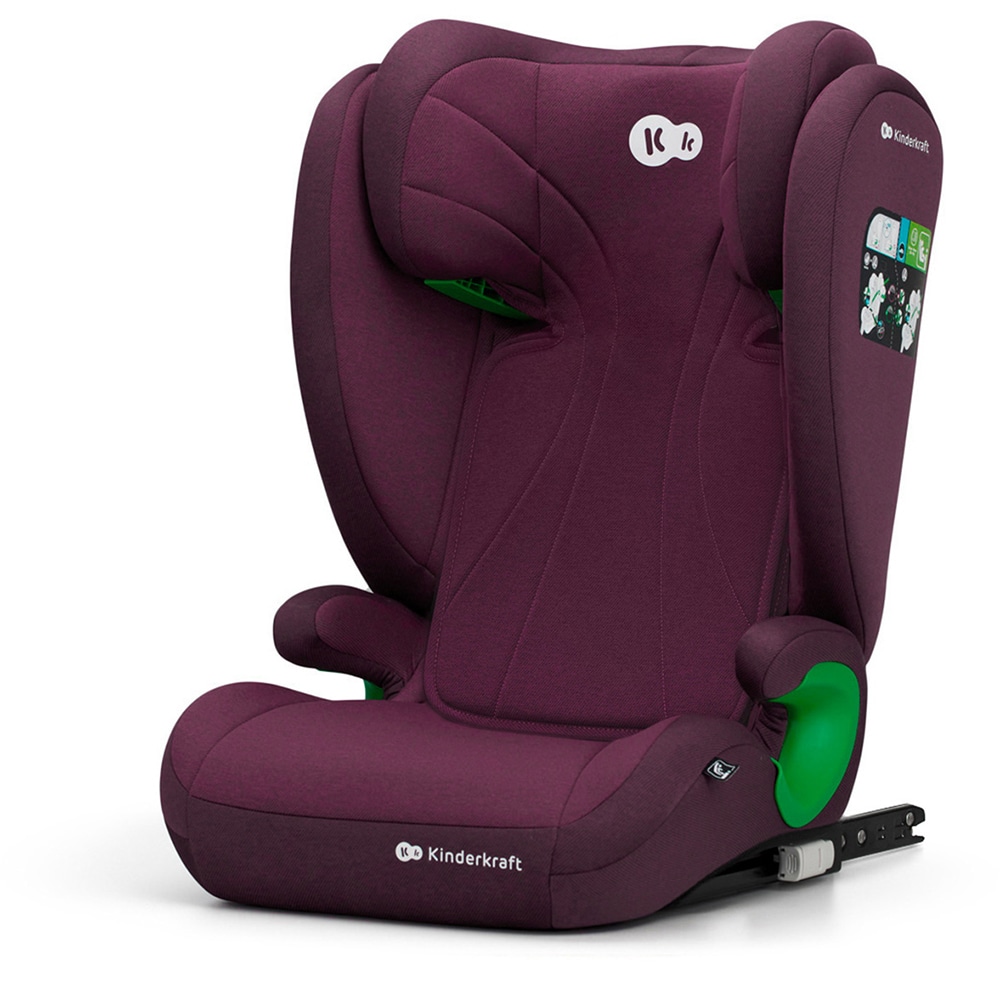 Scaun auto KINDERKRAFT Junior Fix 2 KCJUFI20RED, Isofix, 15-36 kg, R129, mov
