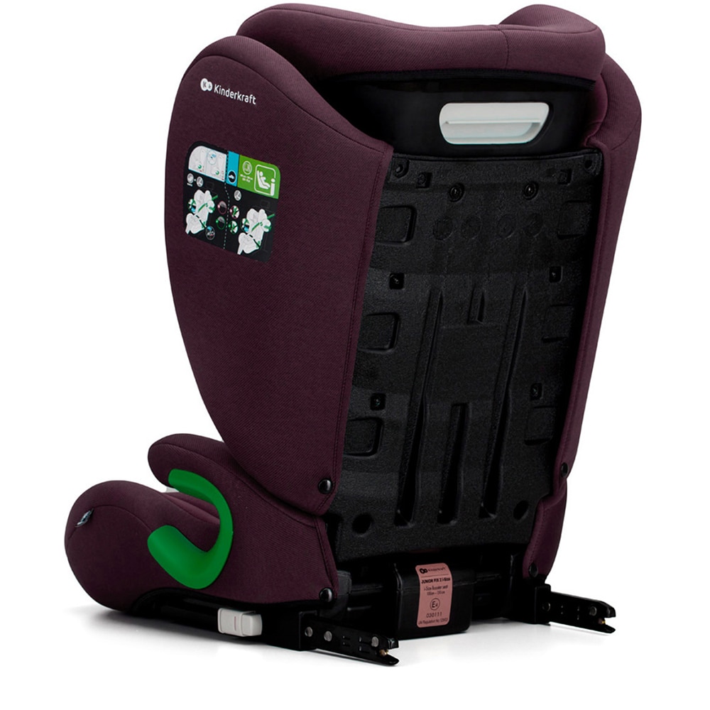 Scaun auto KINDERKRAFT Junior Fix 2 KCJUFI20RED, Isofix, 15-36 kg, R129, mov