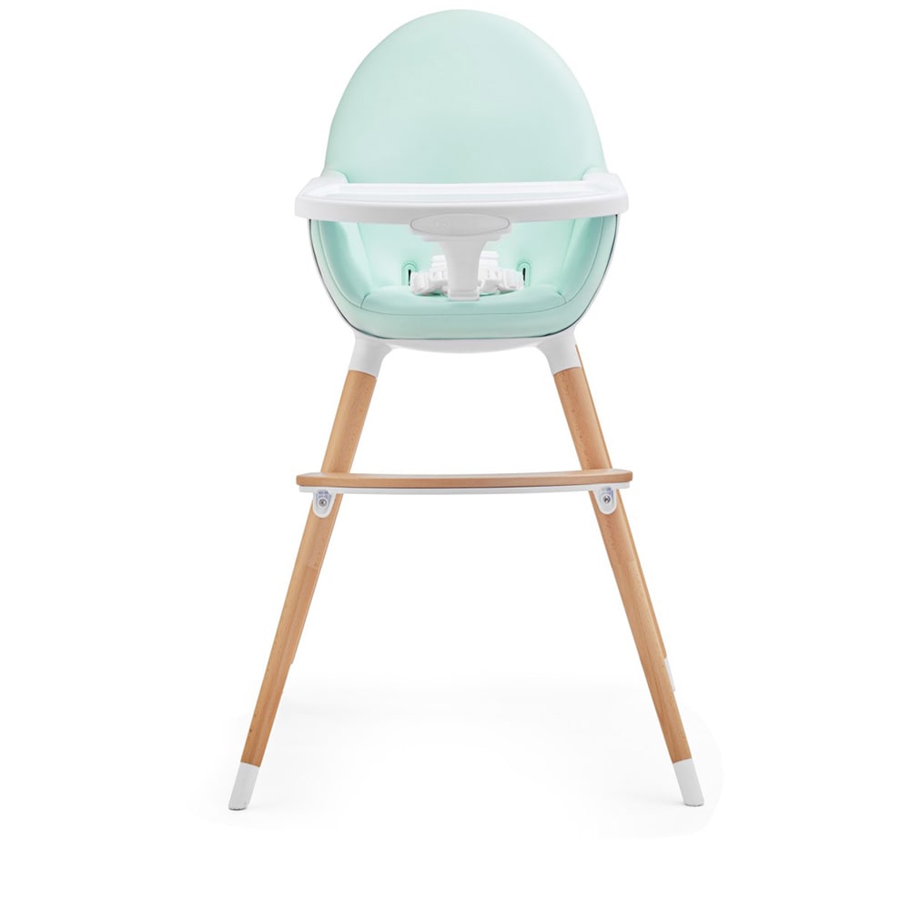 Scaun de masa KINDERKRAFT Fini KHFINI00MIN, 6 luni+, verde deschis-alb