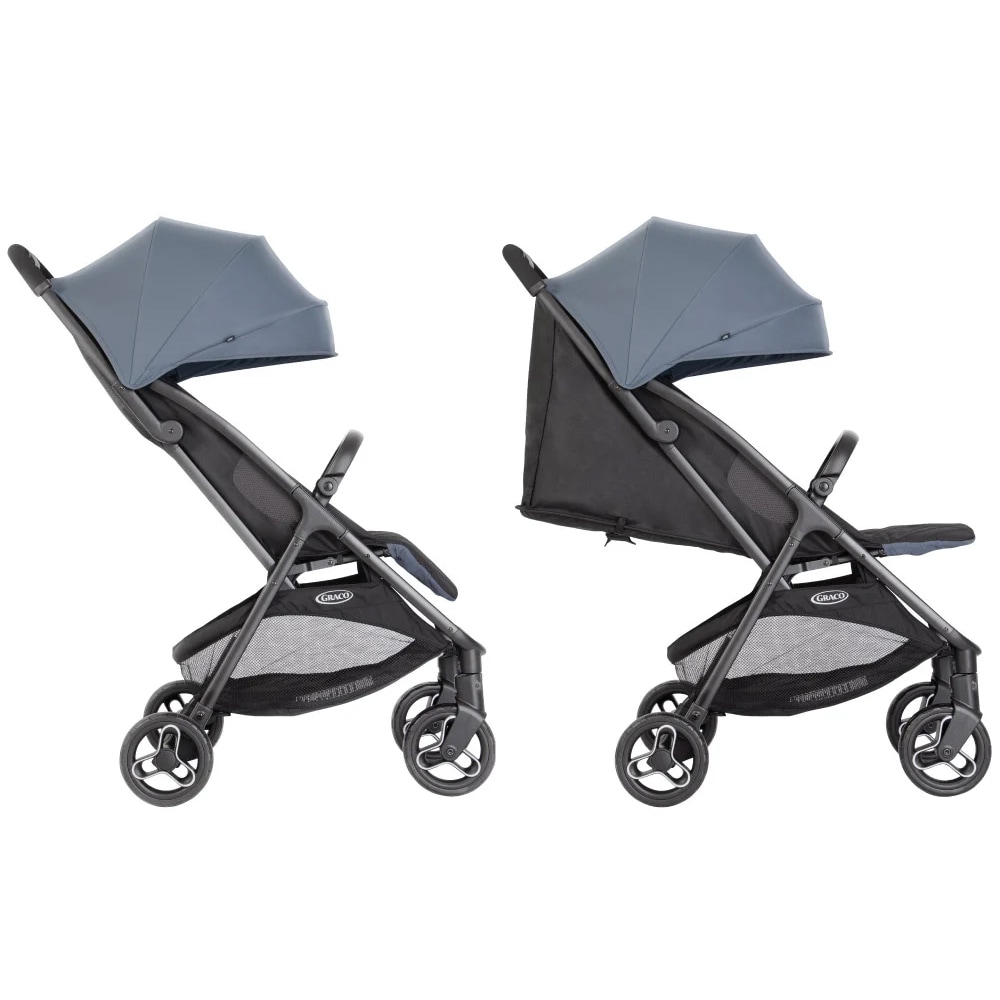 Carucior sport GRACO Myavo SW101AI220, 5 puncte, 0 luni+, albastru-negru