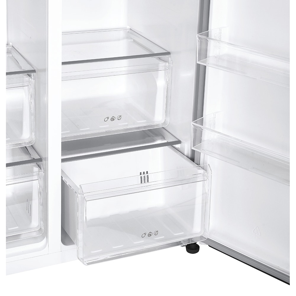Side by Side CANDY CHSBSO-6174B, No Frost, 532 l, H 177 cm, Clasa E, negru