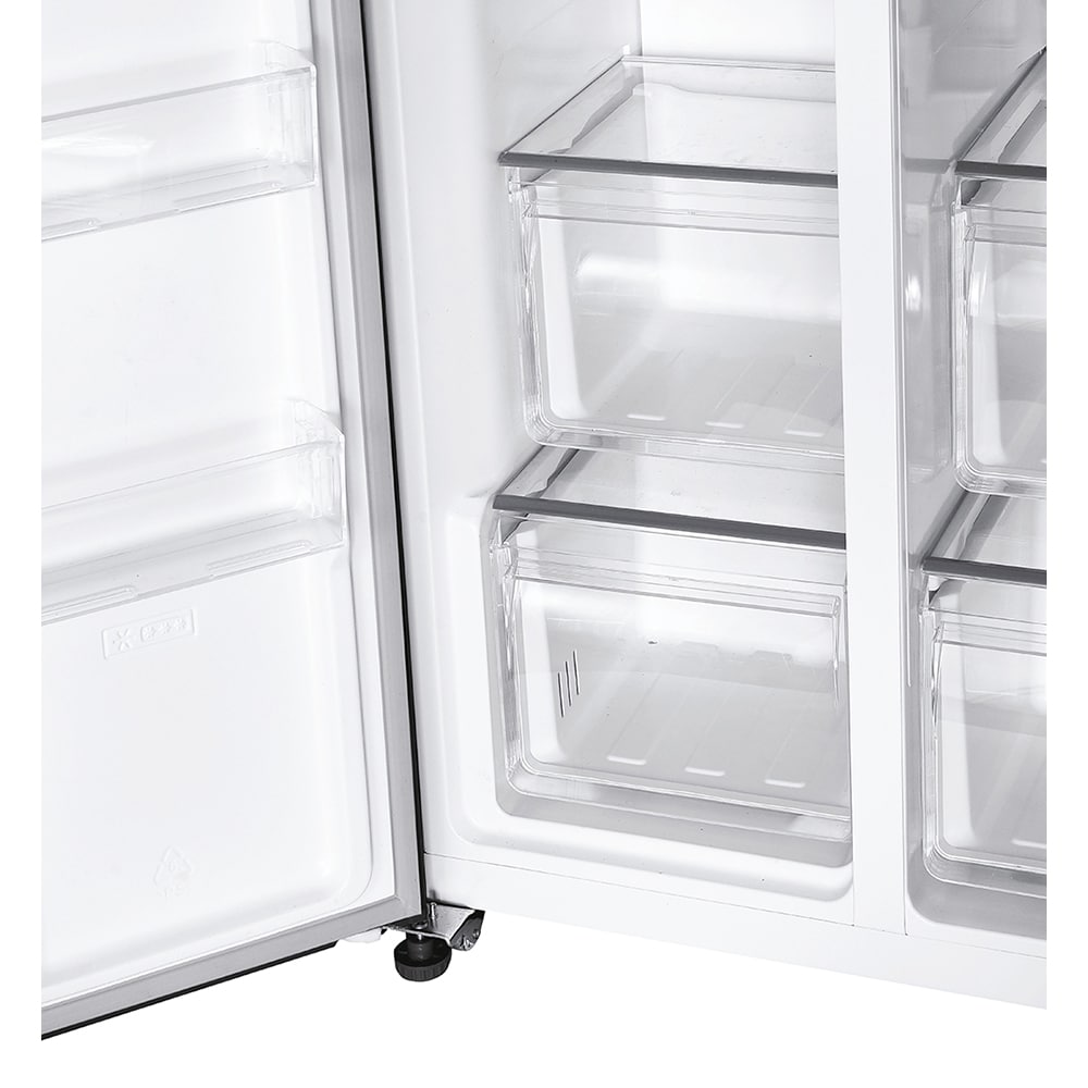 Side by Side CANDY CHSBSO-6174B, No Frost, 532 l, H 177 cm, Clasa E, negru
