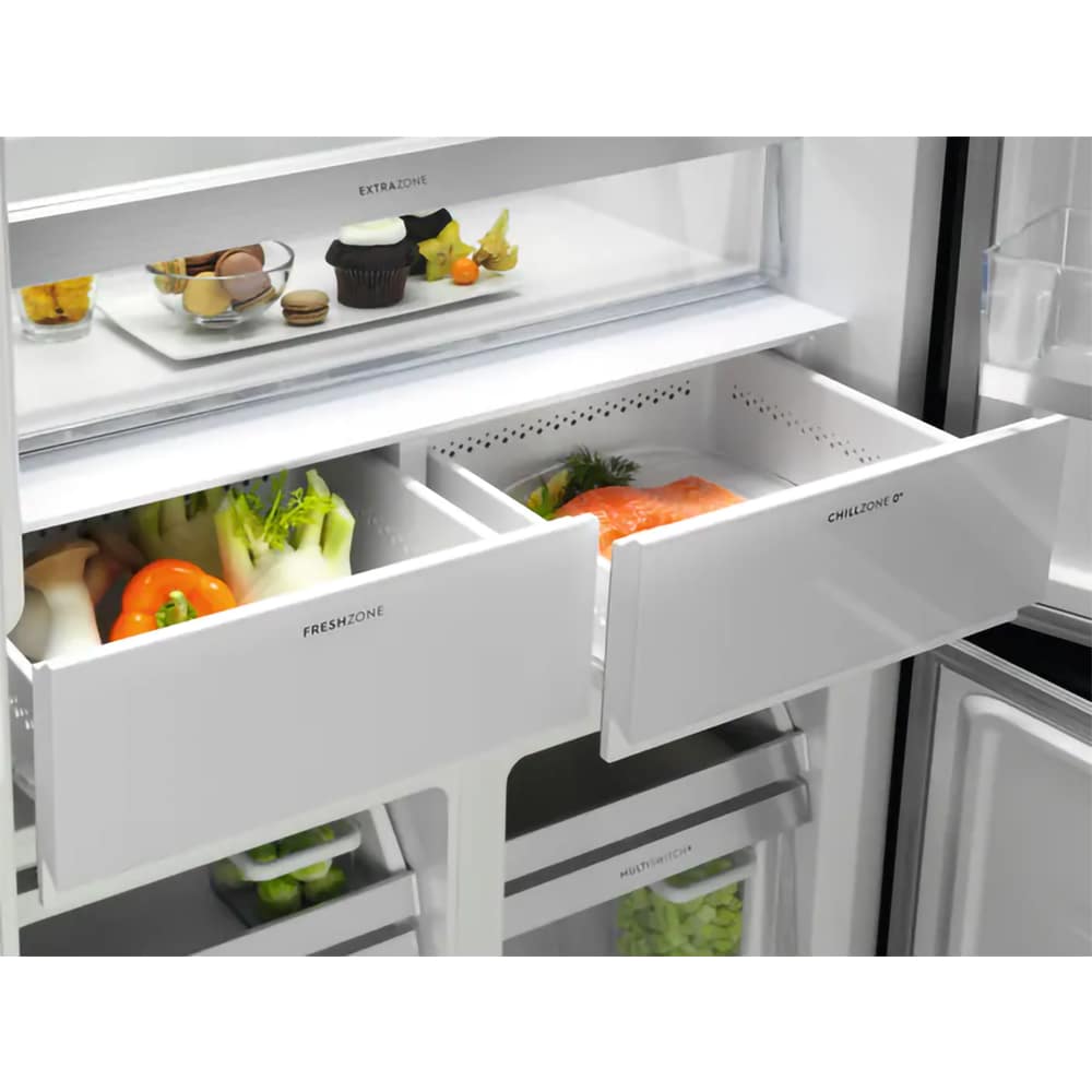 Side by Side ELECTROLUX ELT9VE52M0, Frost Free, 522 l, H 190 cm, Clasa E, negru