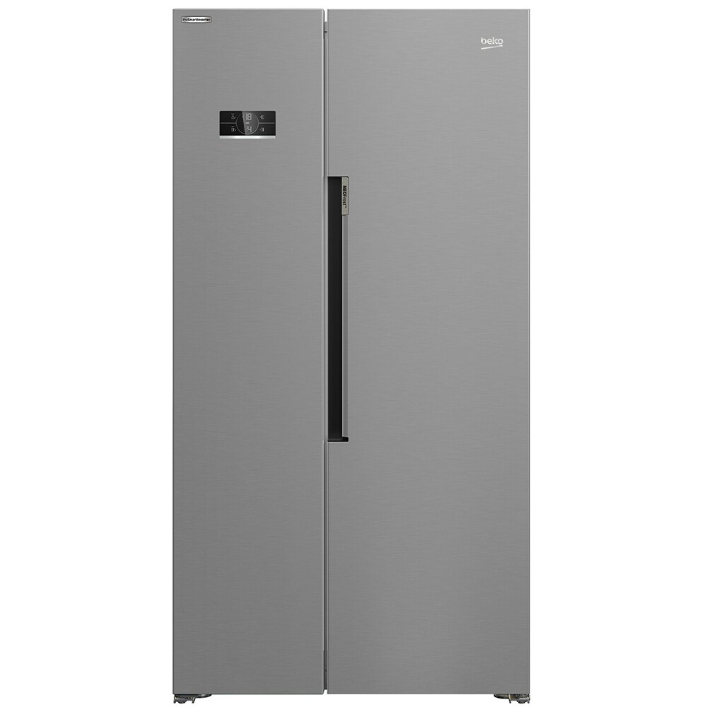 Side By Side BEKO GN1603140XBN, NeoFrost Dual Cooling, 580 l, H