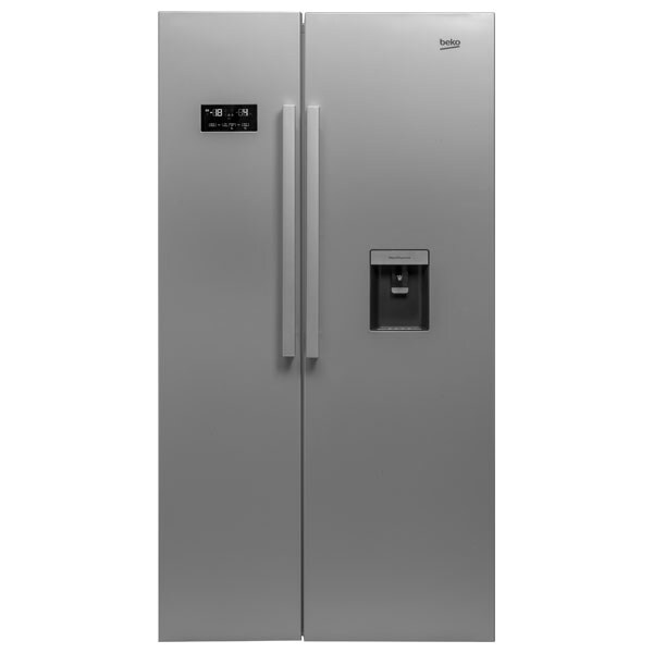 Side by Side BEKO GN163221S, 554 l, H 179 cm, Clasa A+, argintiu
