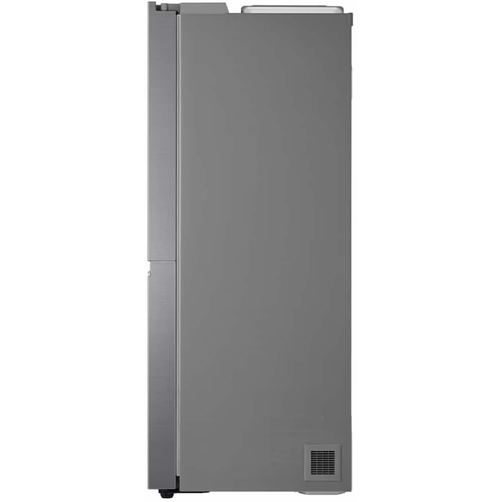 Side by Side LG GSBV70PZTE, No Frost, 655 l, H 179 cm, Clasa E, argintiu