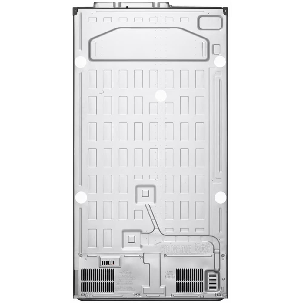 Side by Side LG GSBV70PZTE, No Frost, 655 l, H 179 cm, Clasa E, argintiu